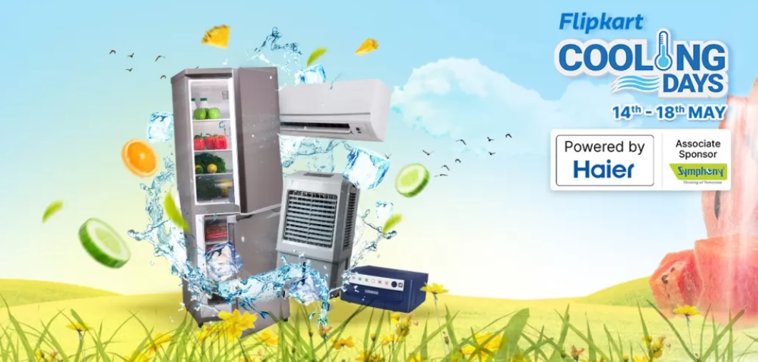 Flipkart Cooling Days 14th18th May 2023 Upto 65 Off + Upto Rs 5250